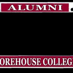 Morehouse College Alumni Metal License Plate Frame (Officially Licensed Product)